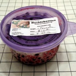 Huckleberries – 1 Pound Frozen