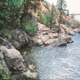 Cooling Down at Tubbs Hill