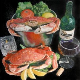 Crab Dinner on Steel