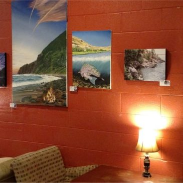 My Art at Calypsos Coffee