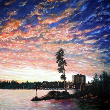 Coeur d’Alene Resort at Sunset